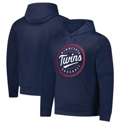 Minnesota Twins Dunbrooke Champion Pullover Hoodie - Navy - MLB Discount