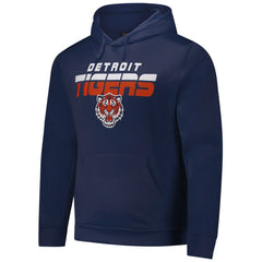 Detroit Tigers Dunbrooke Champion Pullover Hoodie - Navy - MLB Discount