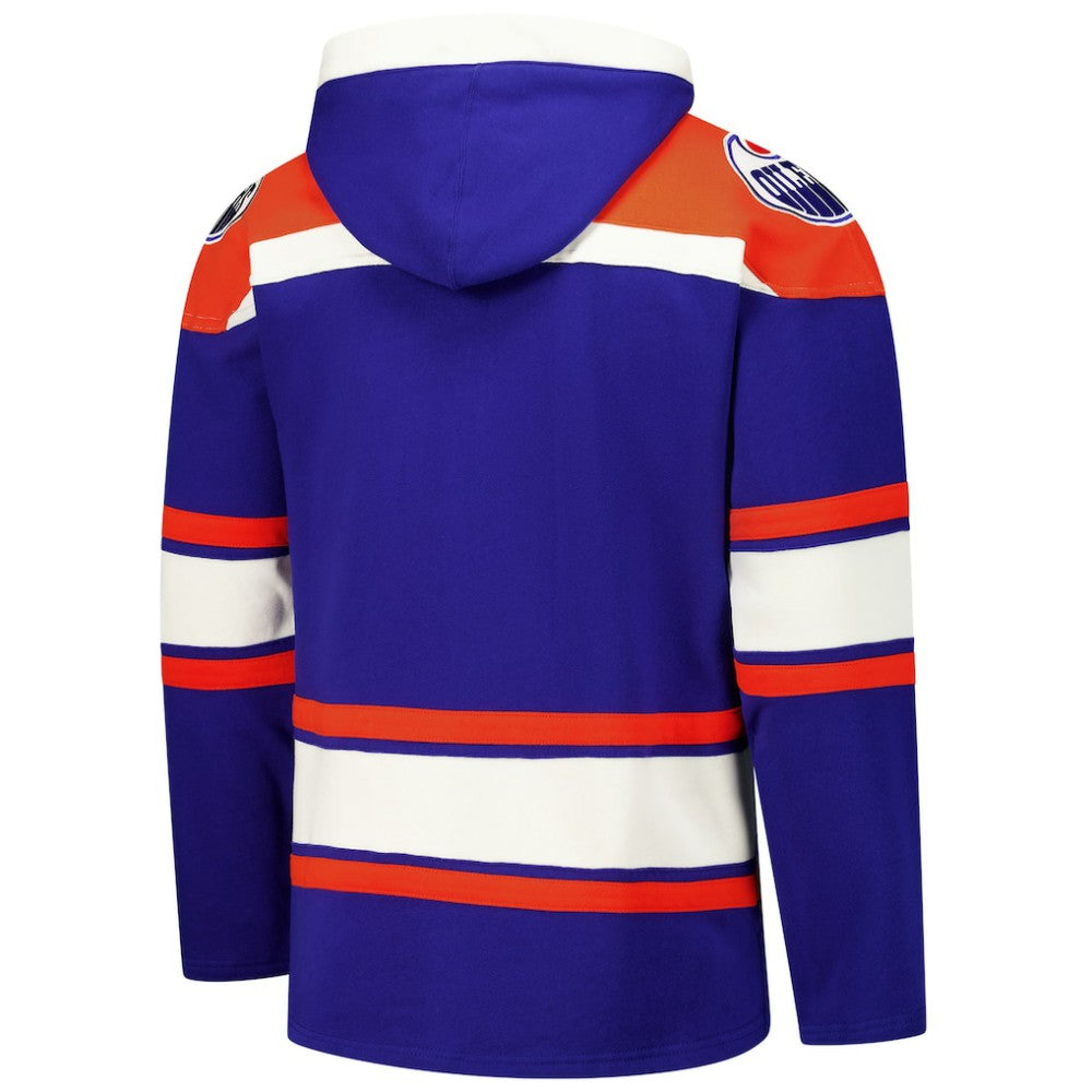 Edmonton Oilers '47 Superior Lacer Hoodie - Royal - NHL 202325178