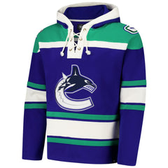 Vancouver Canucks '47 Superior Lacer Hoodie - Royal - NHL 202325180