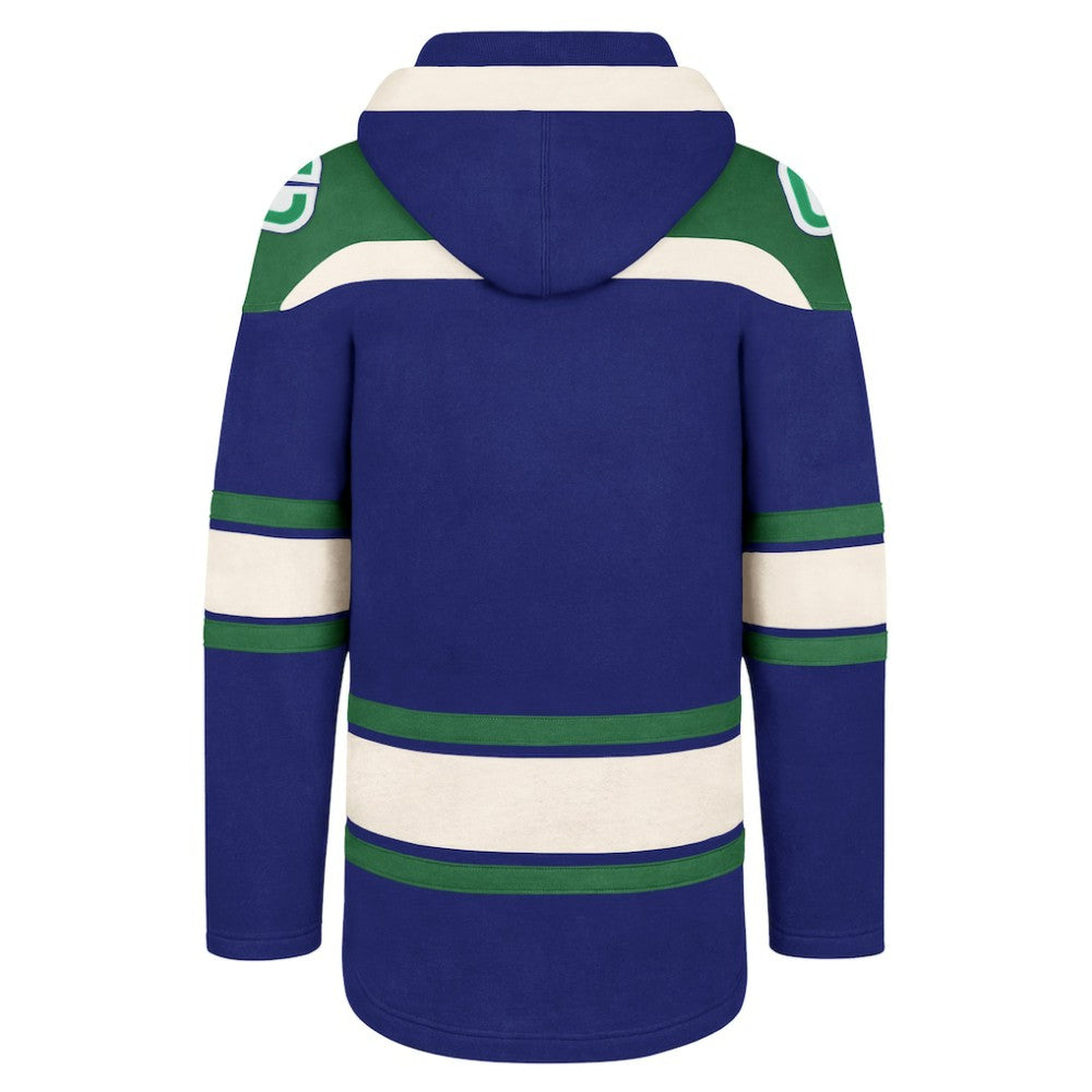 Vancouver Canucks '47 Superior Lacer Hoodie - Royal - NHL 202325180