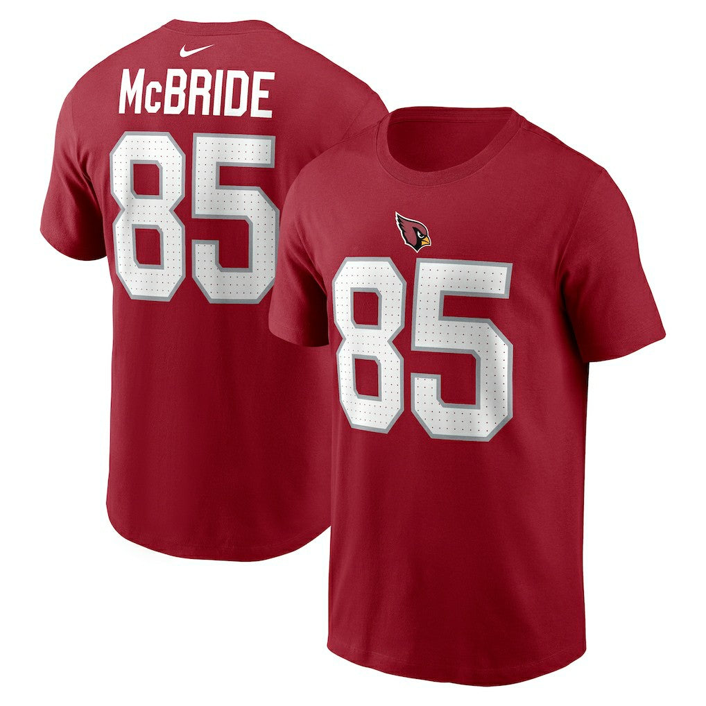 Nike Trey McBride Arizona Cardinals Name & Number T-Shirt Cardinal