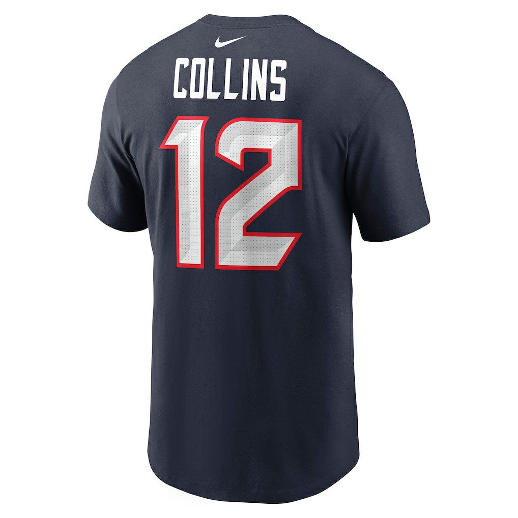 Nike Nico Collins Houston Texans Name & Number T-Shirt Navy