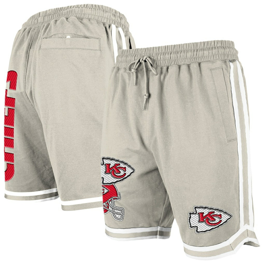 Kansas City Chiefs New Era Stone Multi Patch Shorts Light Beige