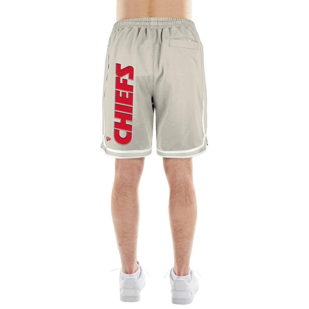 Kansas City Chiefs New Era Stone Multi Patch Shorts Light Beige