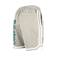 Miami Dolphins New Era Stone Multi Patch Shorts Light Beige