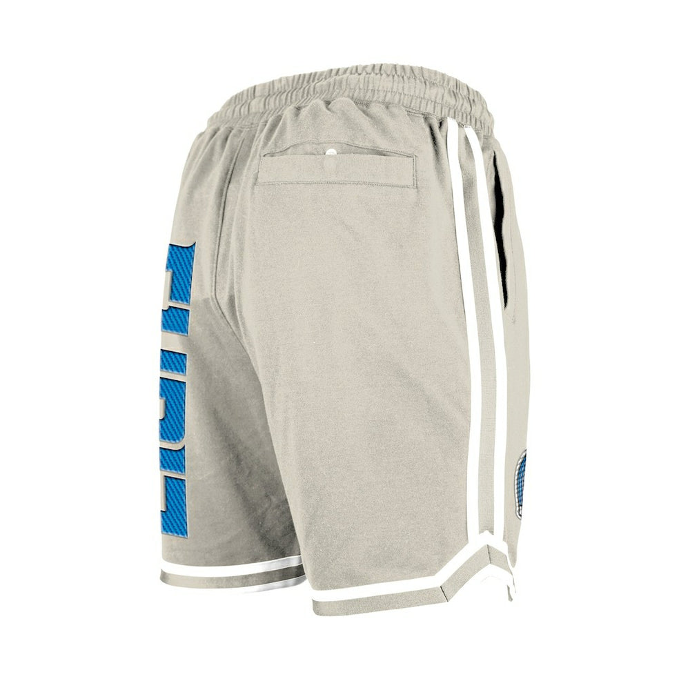 Detroit Lions New Era Stone Multi Patch Shorts Light Beige