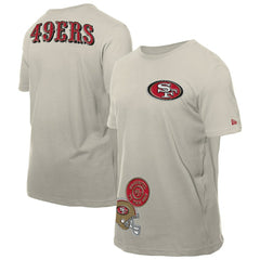 San Francisco 49ers New Era Multi Patch T-Shirt Light Beige