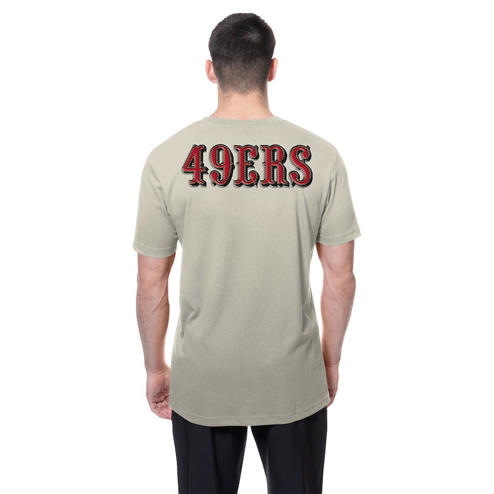 San Francisco 49ers New Era Multi Patch T-Shirt Light Beige