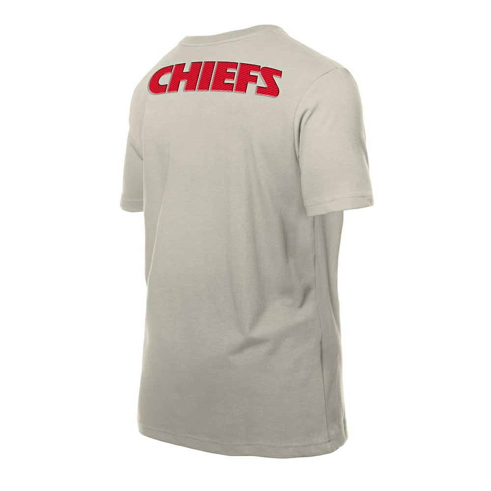 Kansas City Chiefs New Era Multi Patch T-Shirt Light Beige