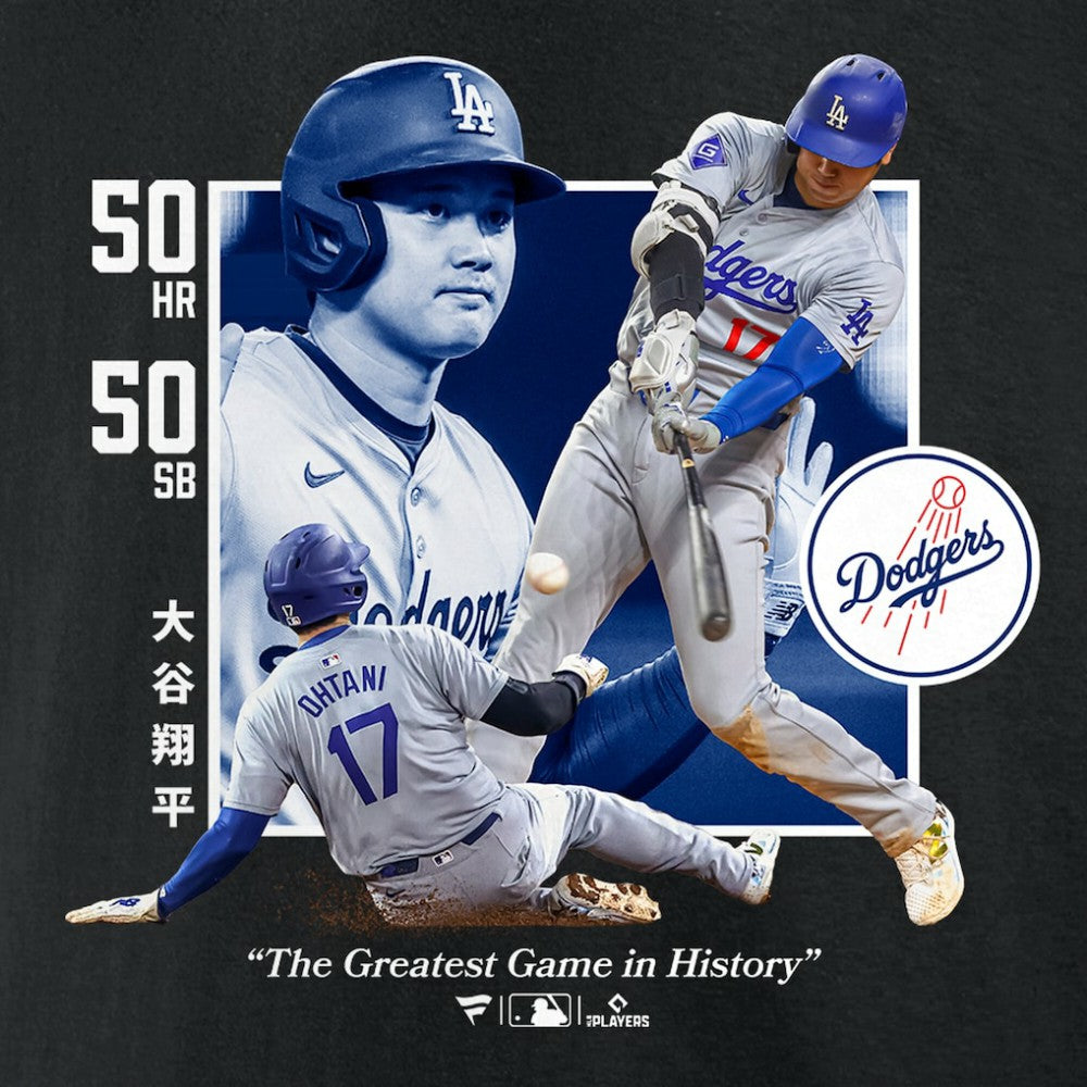 Shohei Ohtani Los Angeles Dodgers Greatest Game T-Shirt - Black - MLB on Sale