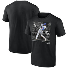 Shohei Ohtani Los Angeles Dodgers A Game for the Ages T-Shirt - Black - MLB Sale