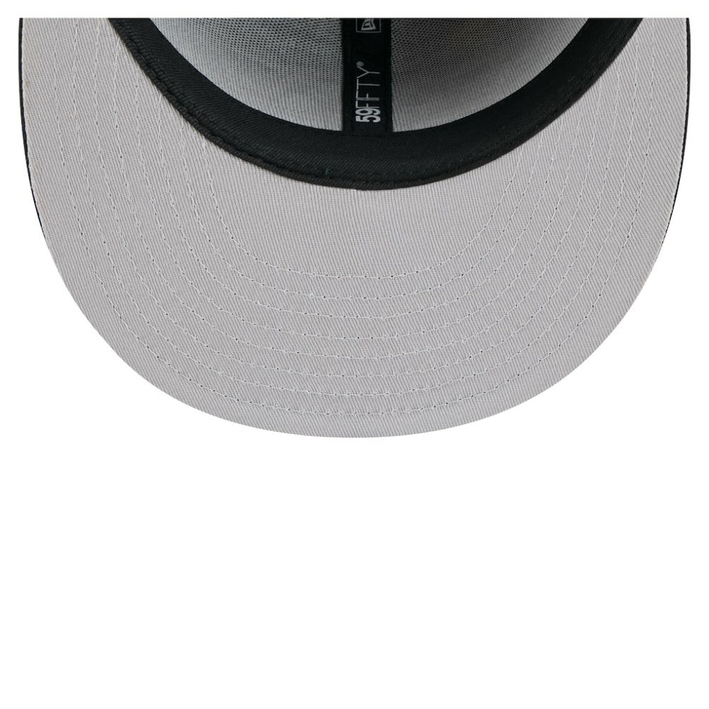 Boston Bruins New Era State Stitch 59FIFTY Fitted Hat - Black - NHL 202353272