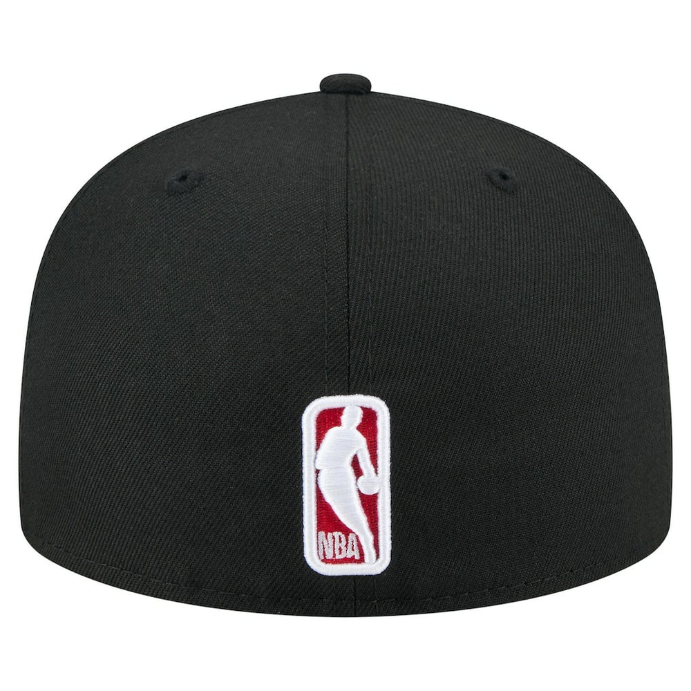Chicago Bulls State Stitch 59FIFTY Fitted Hat Black | New Era Near Me