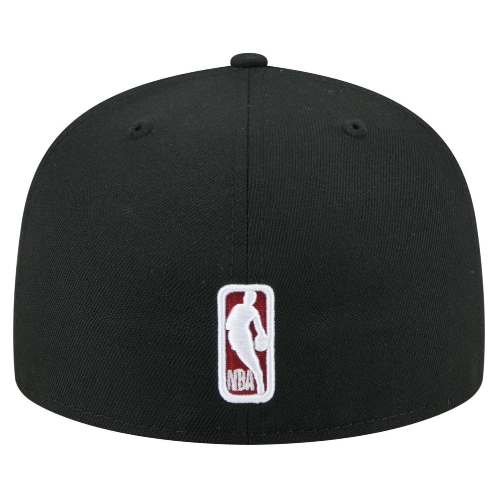 Miami Heat State Stitch 59FIFTY Fitted Hat Black | New Era