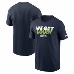 Nike Seattle Seahawks Hometown T-Shirt College Navy