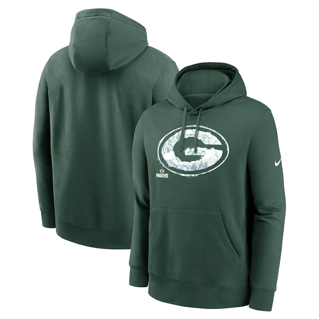 Nike Green Bay Packers Hometown Fleece Pullover Hoodie Green