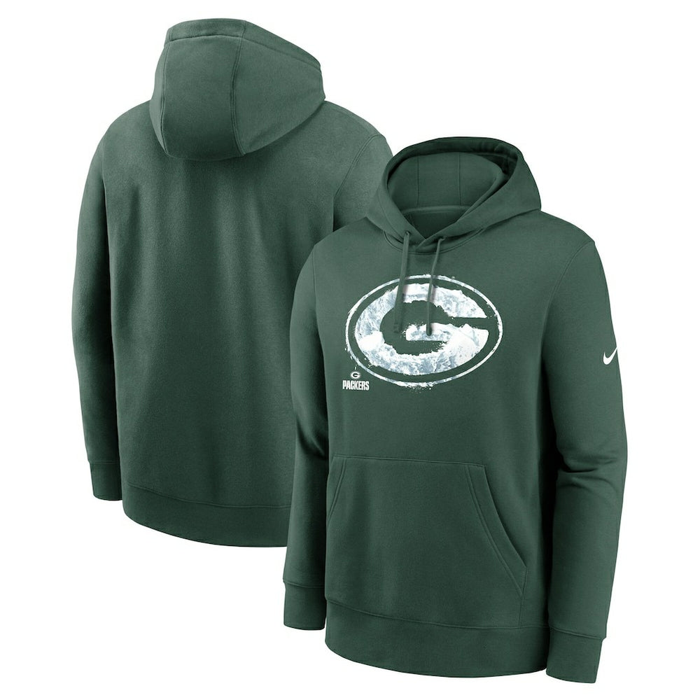 Nike Green Bay Packers Hometown Fleece Pullover Hoodie Green