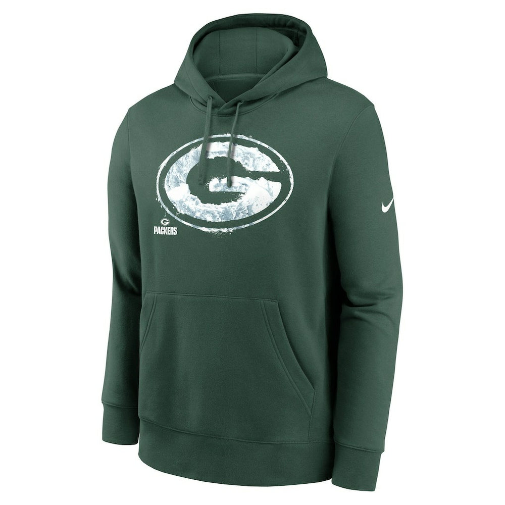 Nike Green Bay Packers Hometown Fleece Pullover Hoodie Green