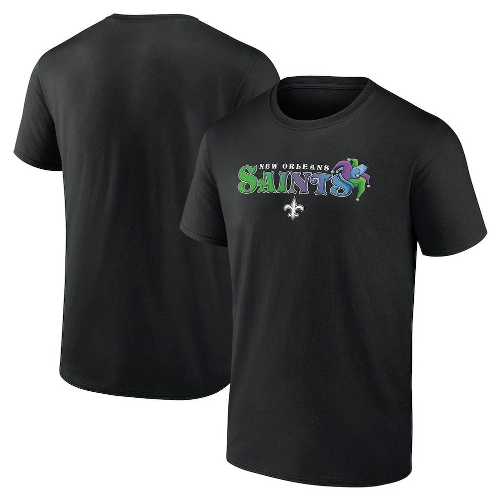 Fanatics New Orleans Saints Hometown Rushing Yards T-Shirt Black