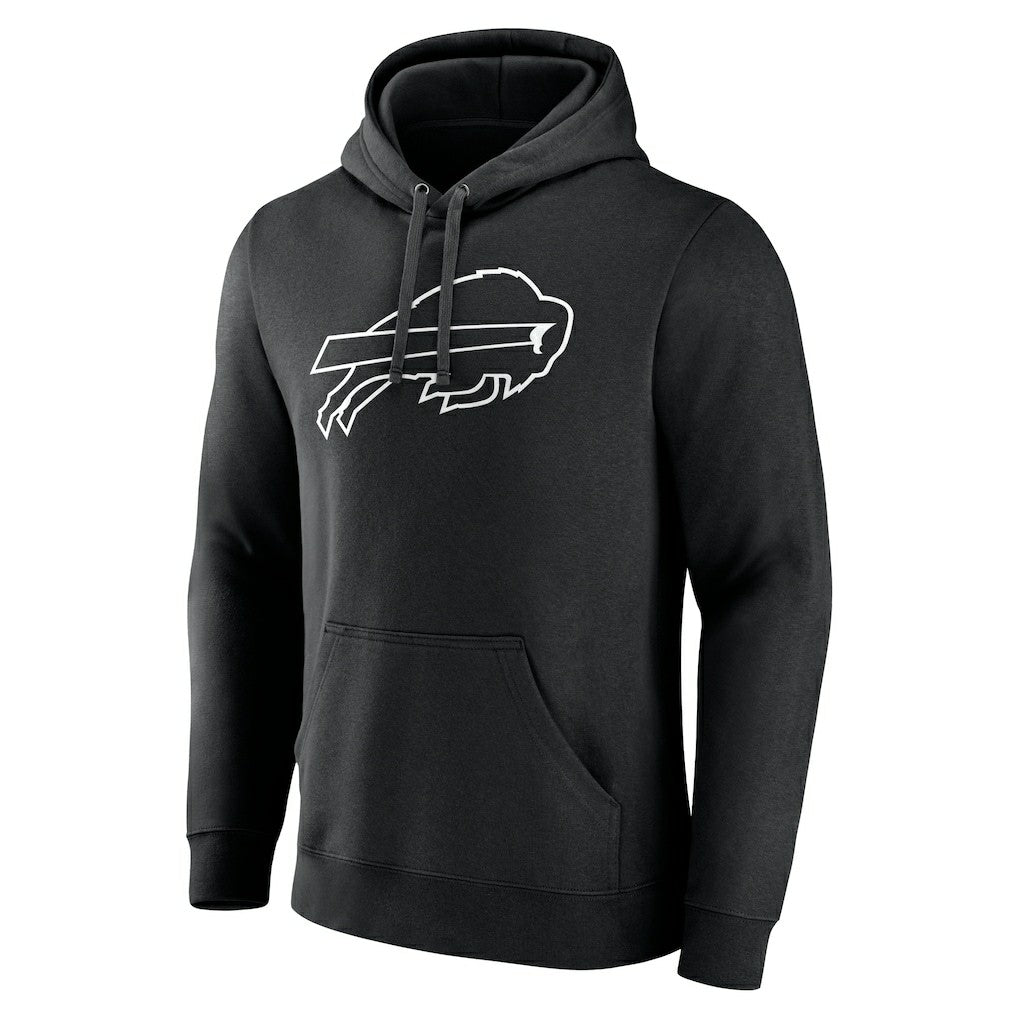 Buffalo Bills Personalized Name & Number Pullover Hoodie Black