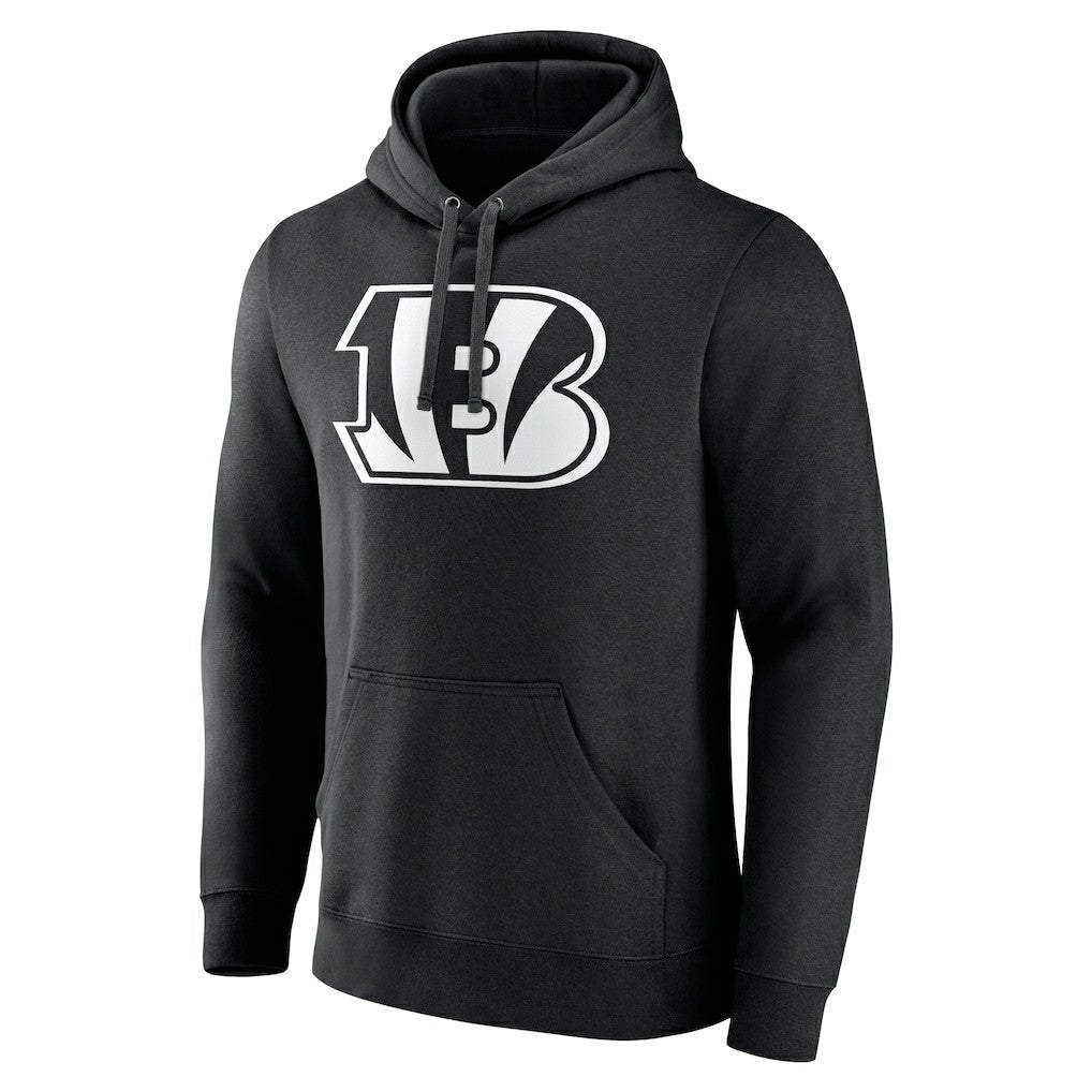 Cincinnati Bengals Personalized Name & Number Pullover Hoodie Black