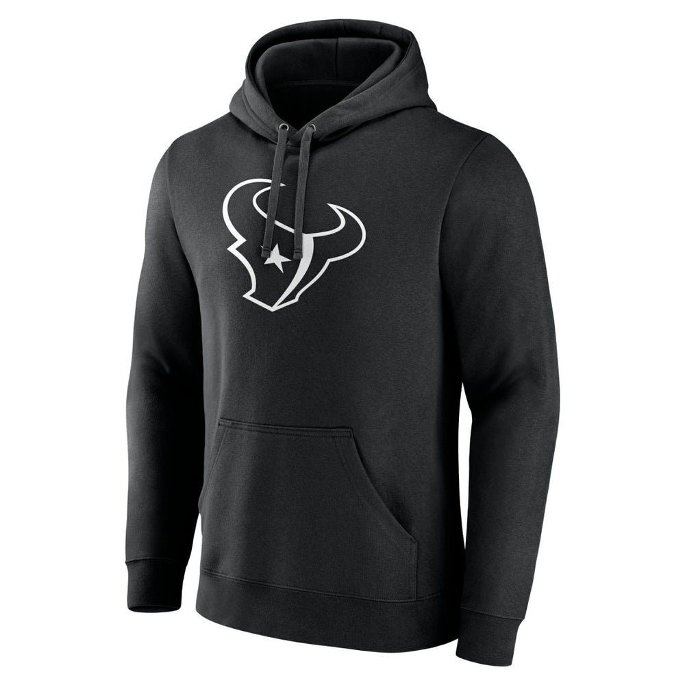 Houston Texans Personalized Name & Number Pullover Hoodie Black