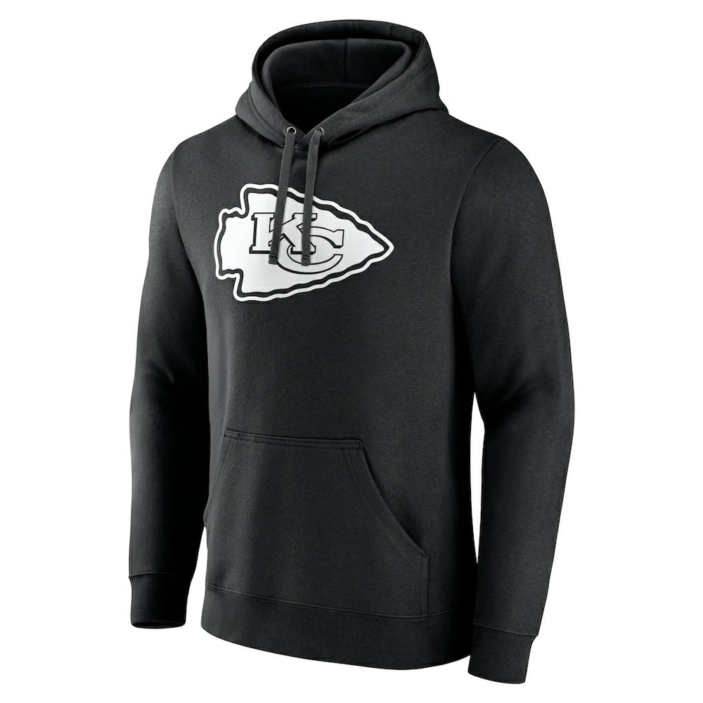 Kansas City Chiefs Personalized Name & Number Pullover Hoodie Black