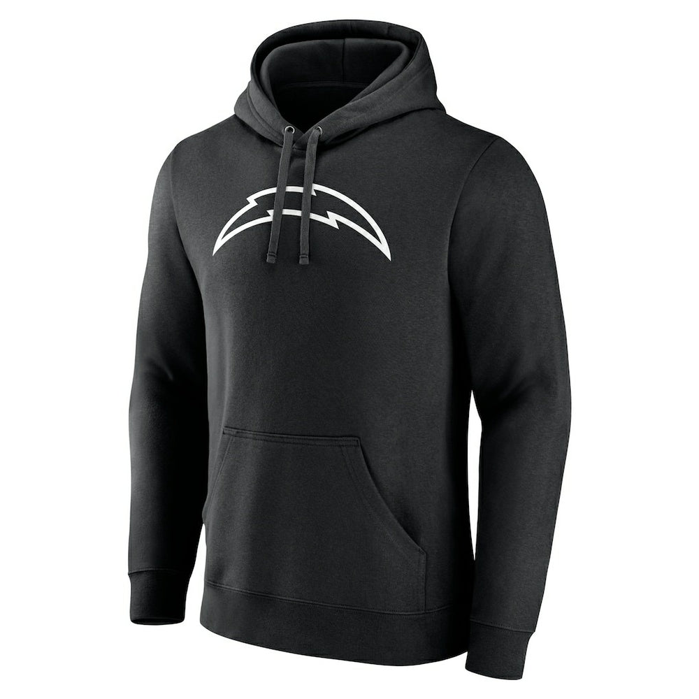 Los Angeles Chargers Personalized Name & Number Pullover Hoodie Black