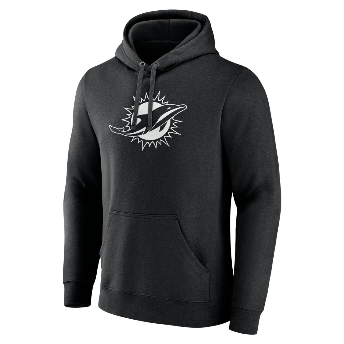 Miami Dolphins Personalized Name & Number Pullover Hoodie Black