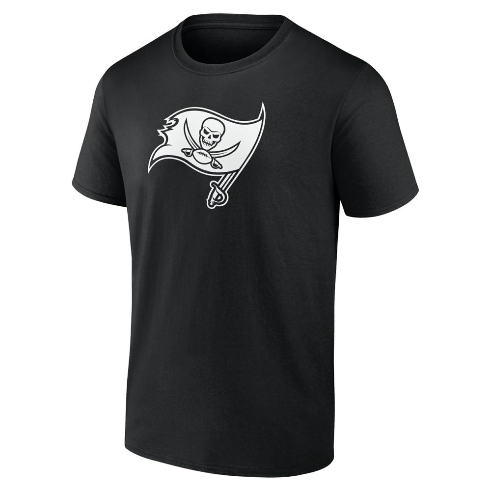 Tampa Bay Buccaneers Personalized Name & Number Monochrome T-Shirt Black