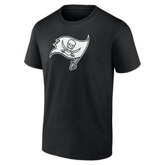Tampa Bay Buccaneers Personalized Name & Number Monochrome T-Shirt Black