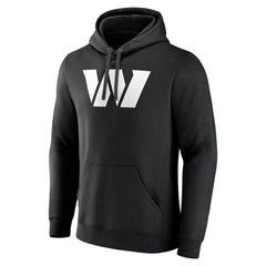 Washington Commanders Personalized Name & Number Pullover Hoodie Black