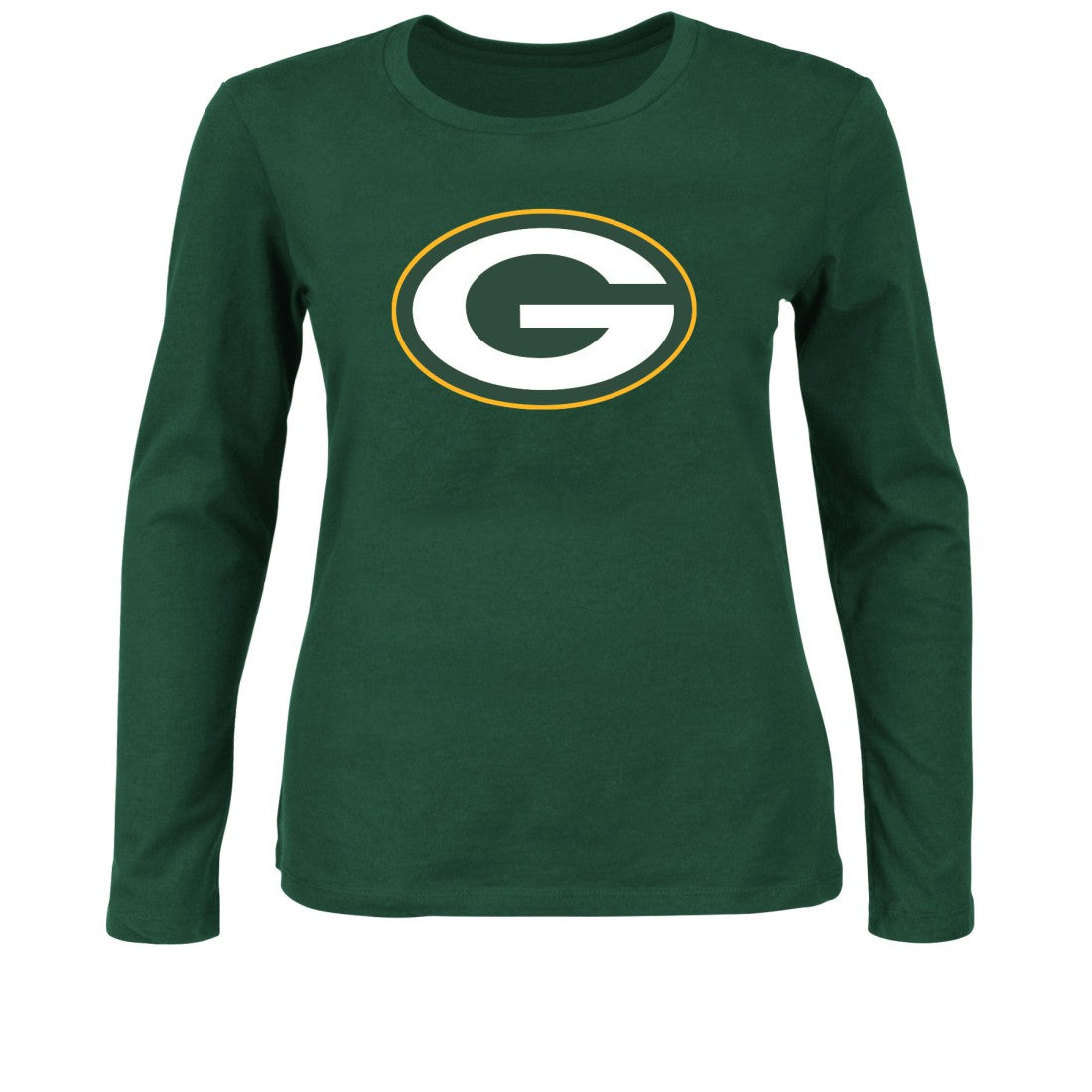Fanatics Green Bay Packers Women's Plus Size Long Sleeve T-Shirt Green
