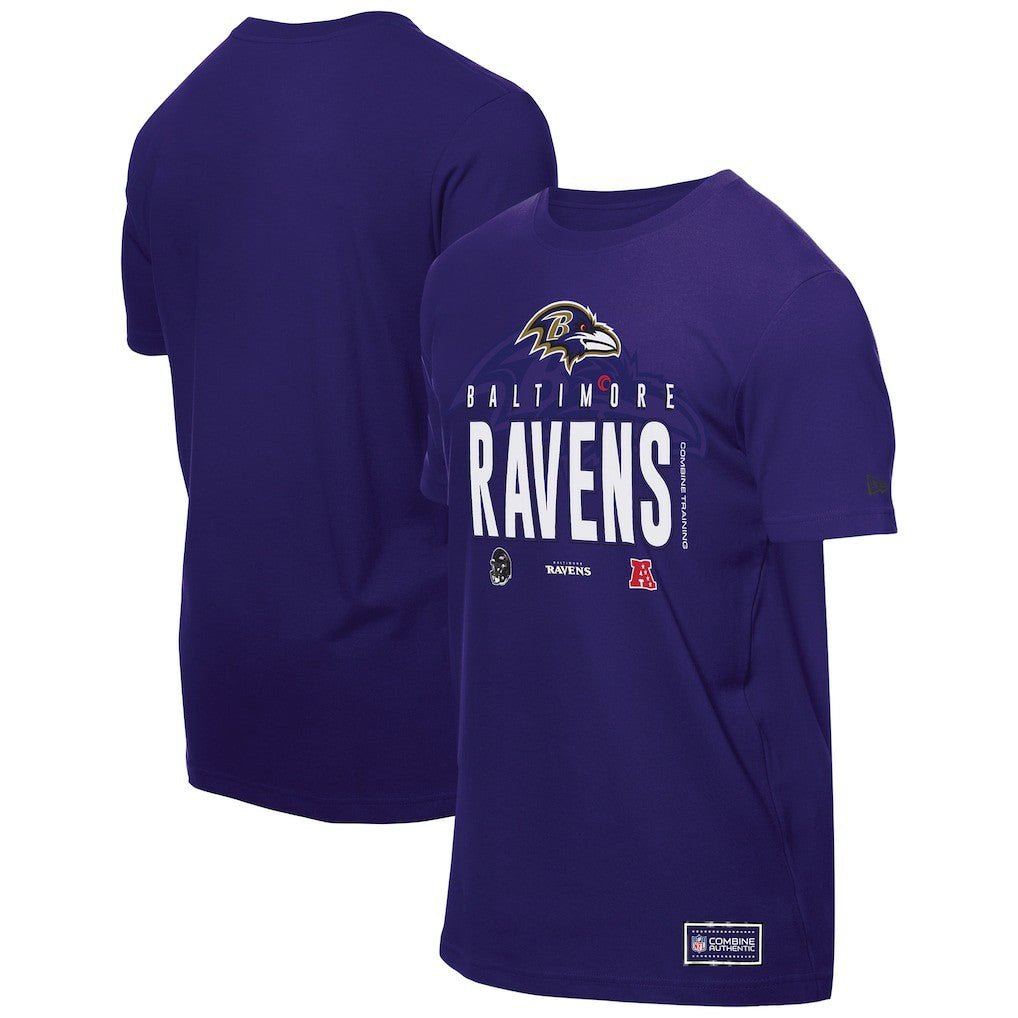 Baltimore Ravens New Era 2025 NFL Training Camp T-Shirt Purple