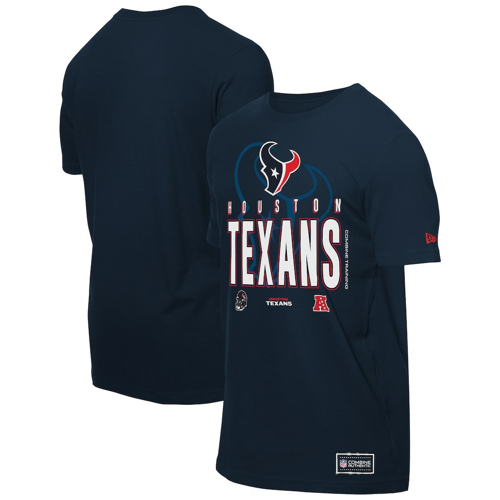 Houston Texans New Era 2025 NFL Training Camp T-Shirt Navy