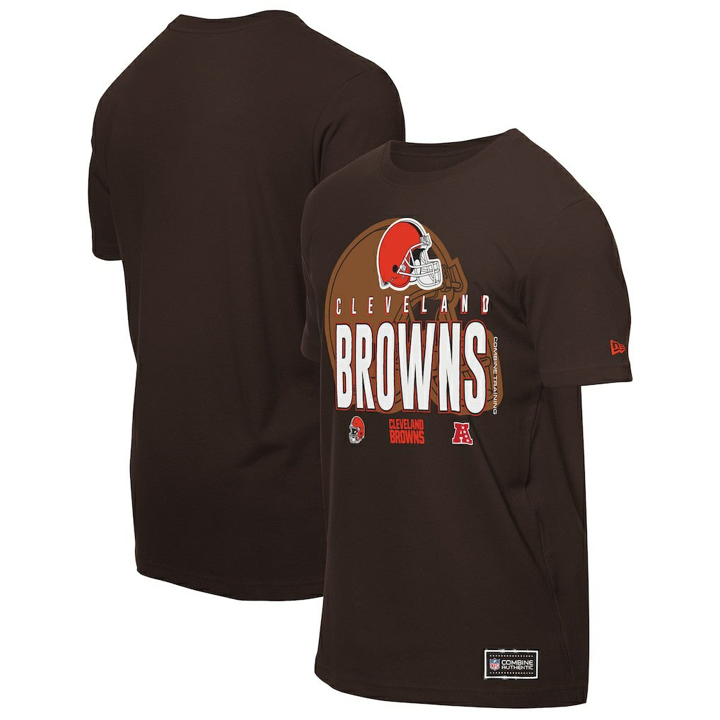 Cleveland Browns New Era 2025 NFL Training Camp T-Shirt Brown