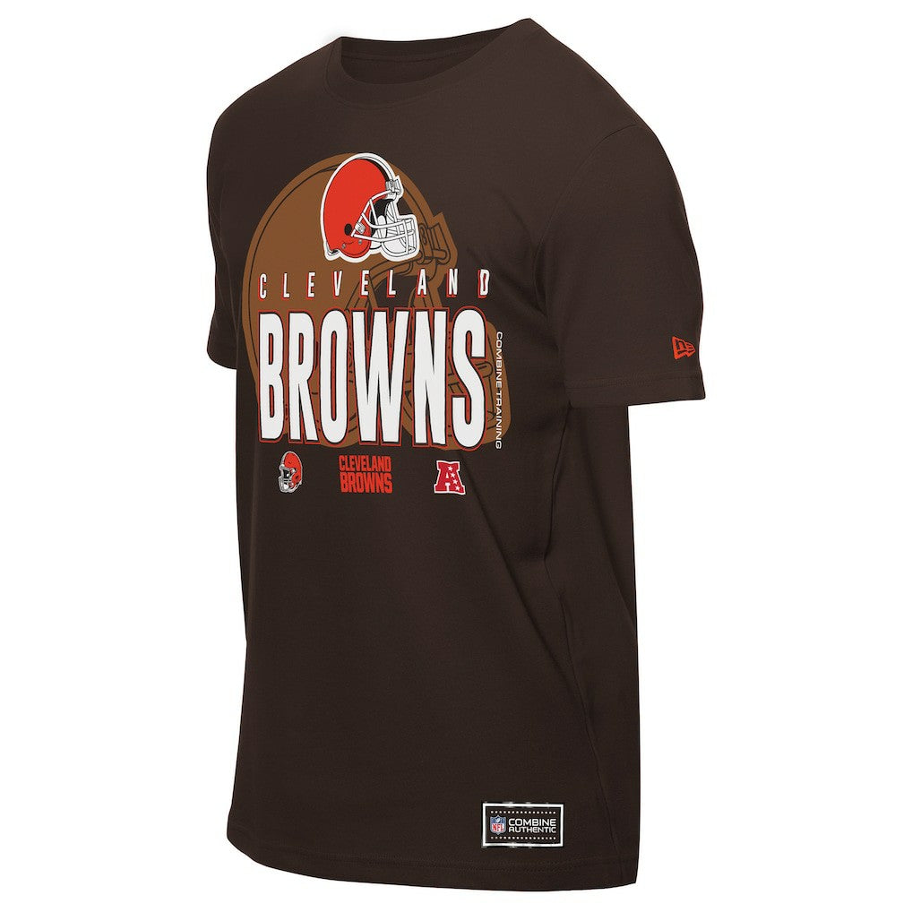 Cleveland Browns New Era 2025 NFL Training Camp T-Shirt Brown