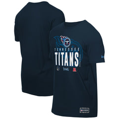 Tennessee Titans New Era 2025 NFL Training Camp T-Shirt Navy