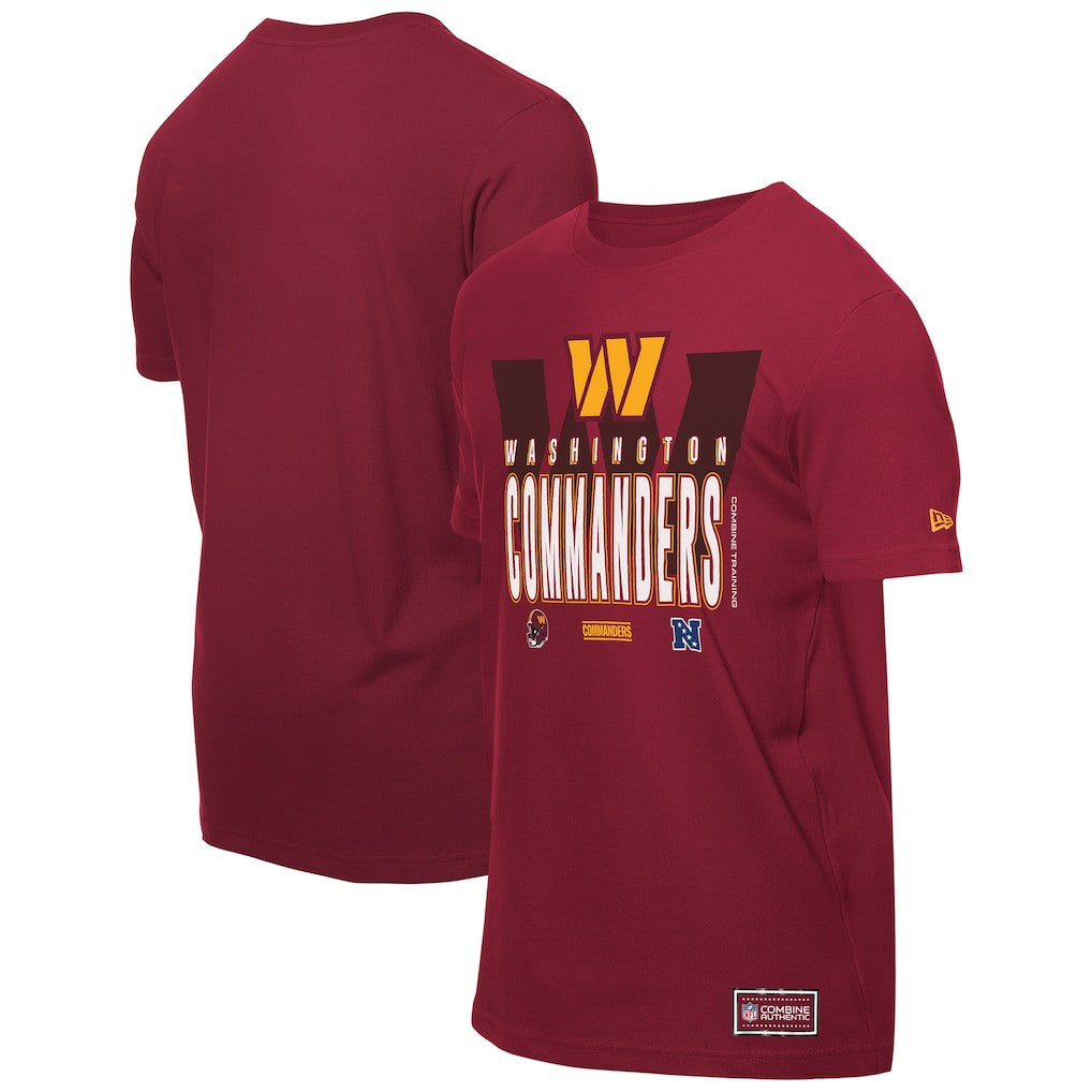 Washington Commanders New Era 2025 NFL Training Camp T-Shirt Burgundy