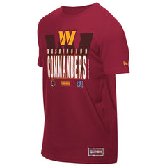 Washington Commanders New Era 2025 NFL Training Camp T-Shirt Burgundy