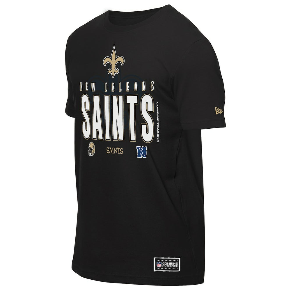 New Orleans Saints New Era 2025 NFL Training Camp T-Shirt Black