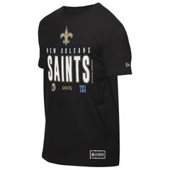 New Orleans Saints New Era 2025 NFL Training Camp T-Shirt Black