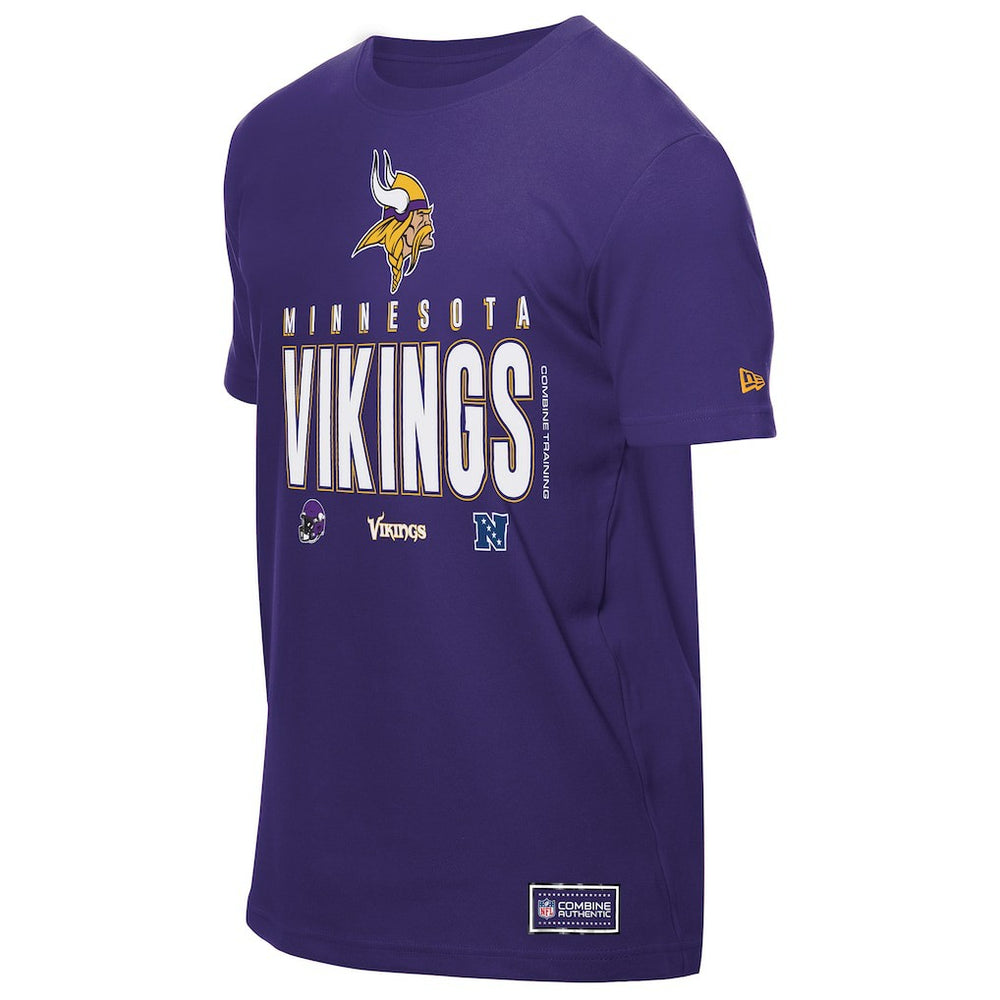 Minnesota Vikings New Era 2025 NFL Training Camp T-Shirt Purple