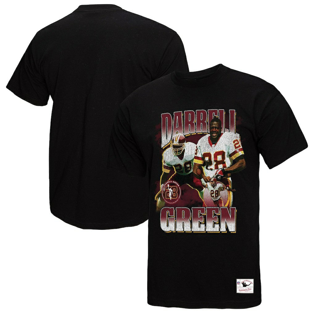 Mitchell & Ness Darrell Green Washington Commanders Player Graphic T-Shirt Black