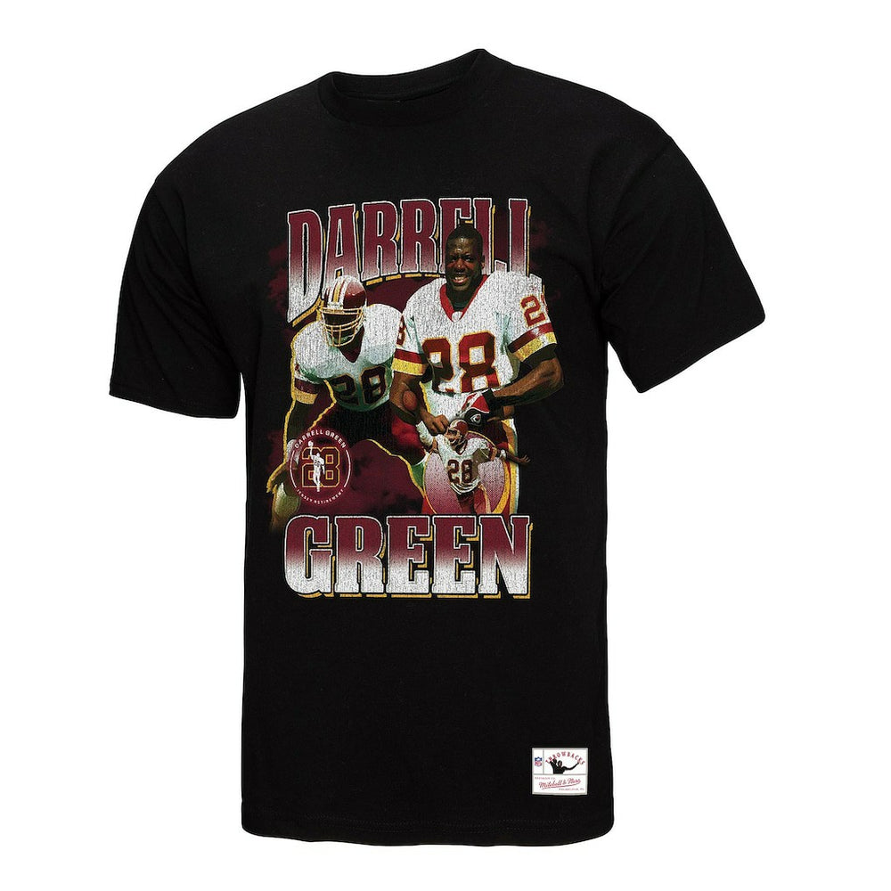 Mitchell & Ness Darrell Green Washington Commanders Player Graphic T-Shirt Black