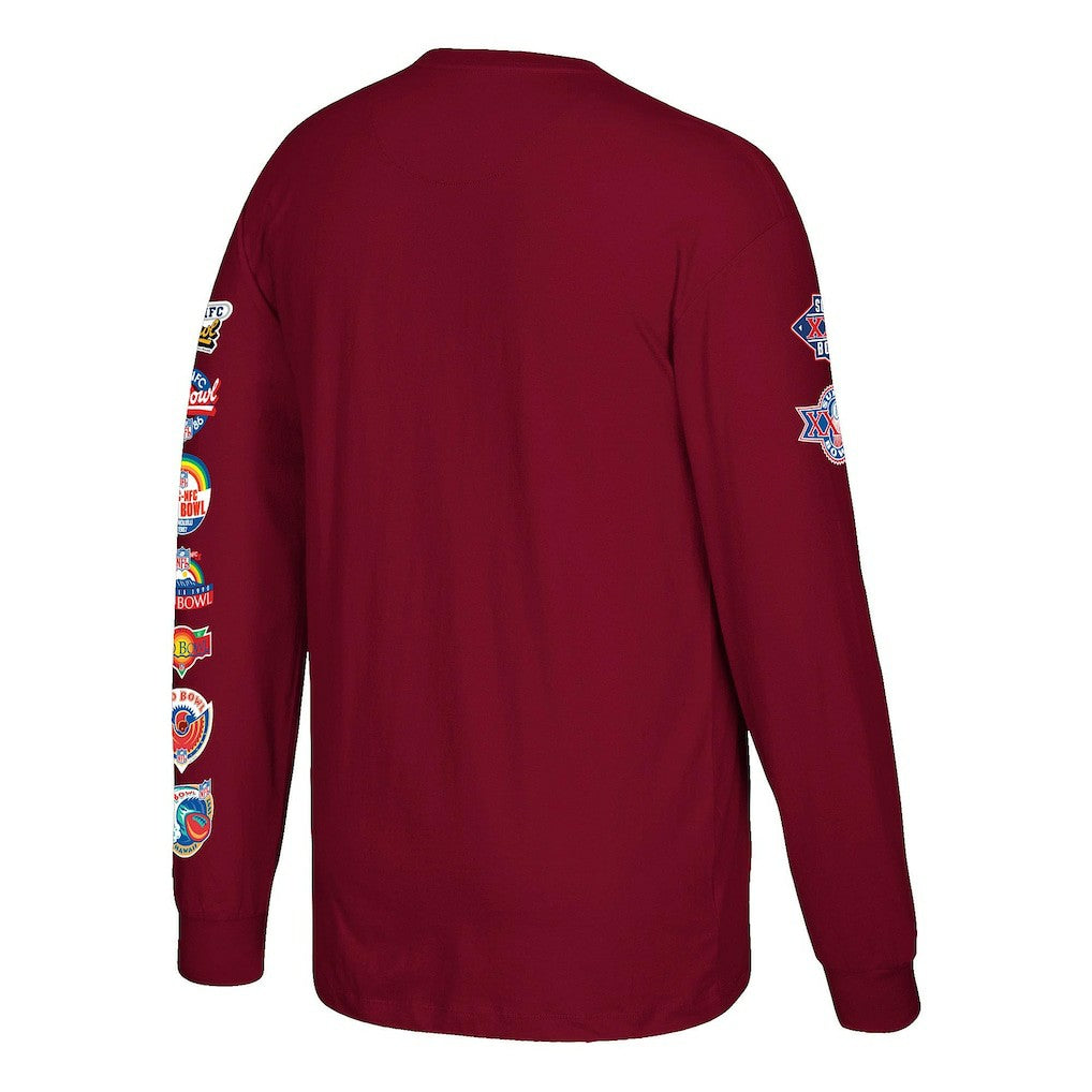 Mitchell & Ness Darrell Green Washington Commanders Player Graphic Long Sleeve T-Shirt Burgundy