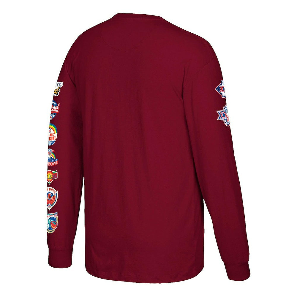 Mitchell & Ness Darrell Green Washington Commanders Player Graphic Long Sleeve T-Shirt Burgundy
