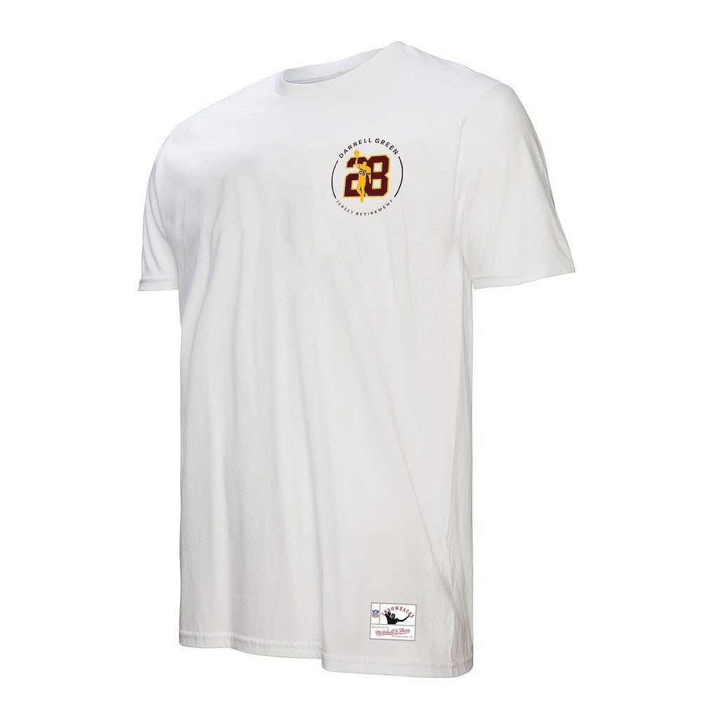 Mitchell & Ness Darrell Green Washington Commanders Retired Player Name & Number T-Shirt White