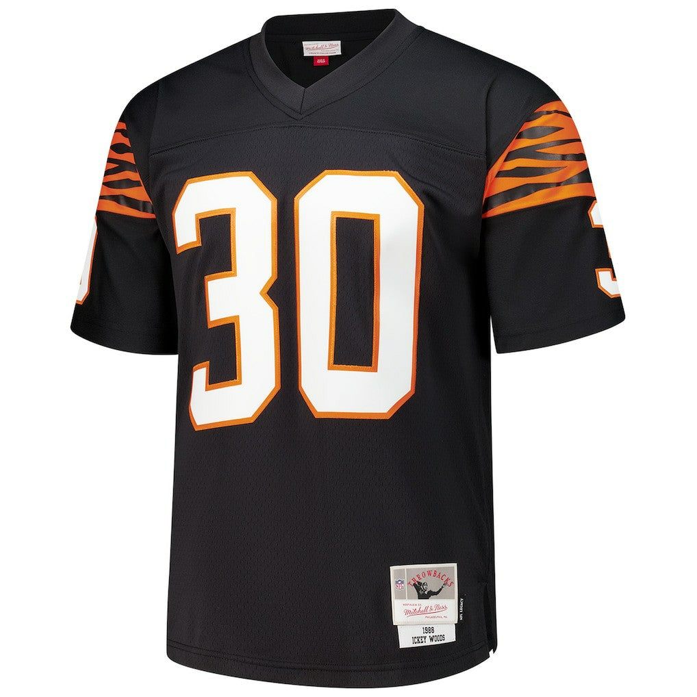 Mitchell & Ness Ickey Woods Cincinnati Bengals 1988 Legacy Replica Jersey Black